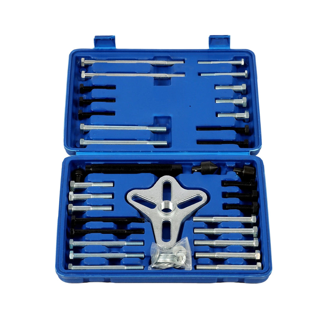 46-Piece Balancer Puller Set for Steering Wheel, Crank Shaft, Gear Puller