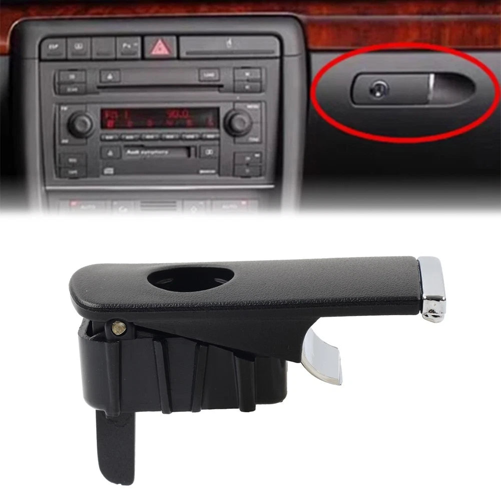 Glove Box Door Lock Lid Cover Handle for Audi A4 B6 B7 (2002–2008)