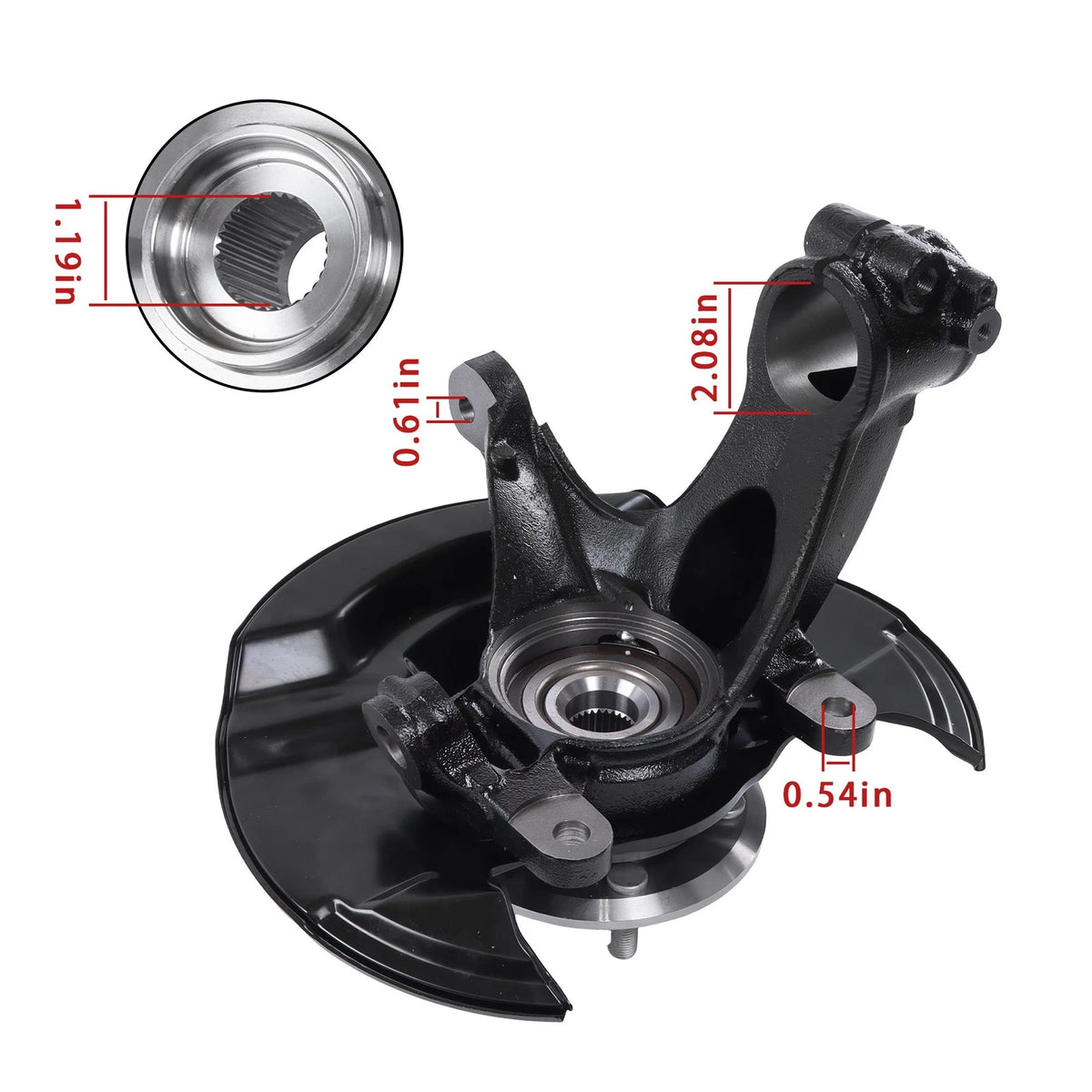 Steering Knuckle & Hub Bearing Assembly 686-425 for Honda CR-V (2017–2023)
