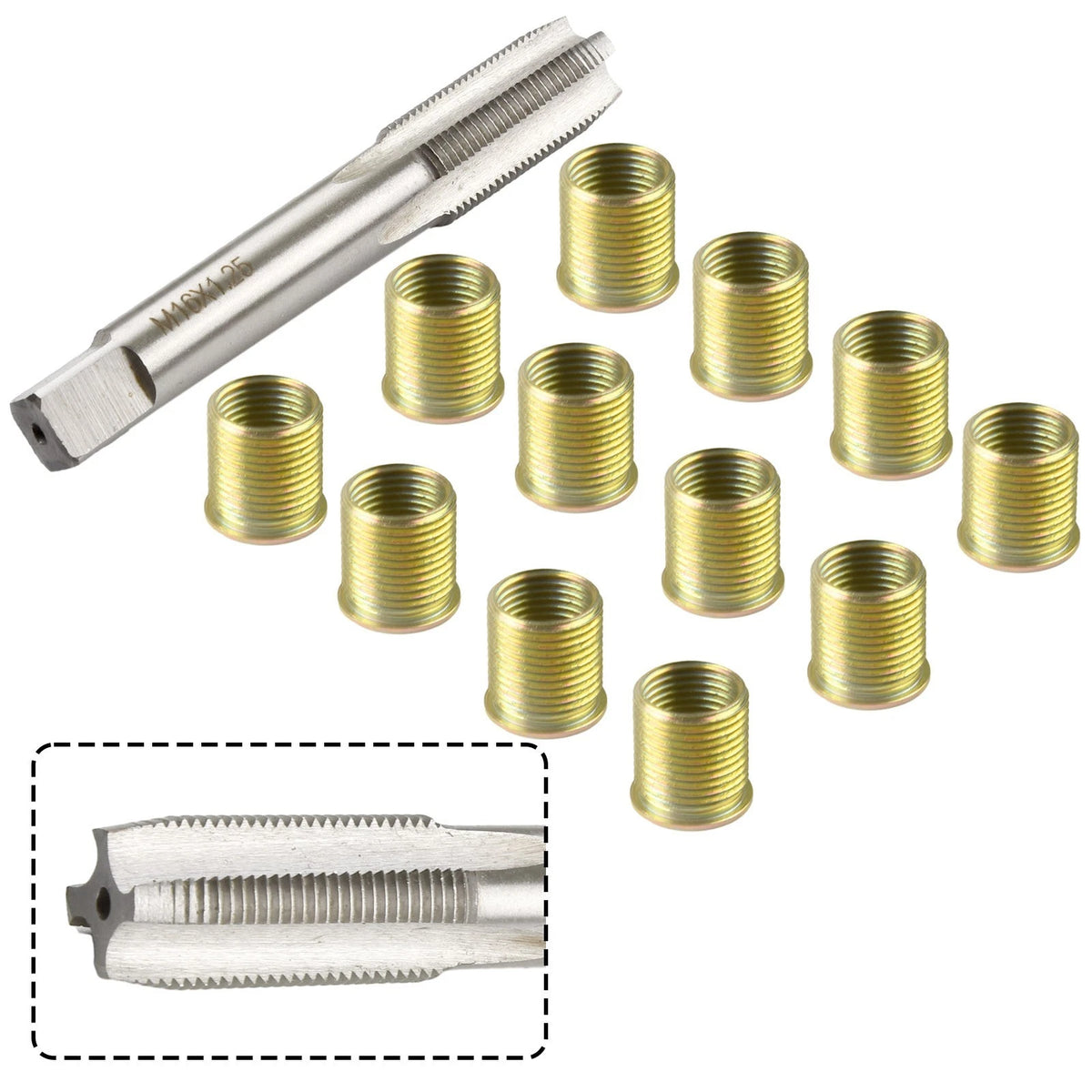 Thread Tap Inserts for Standard Thread Repair Tools