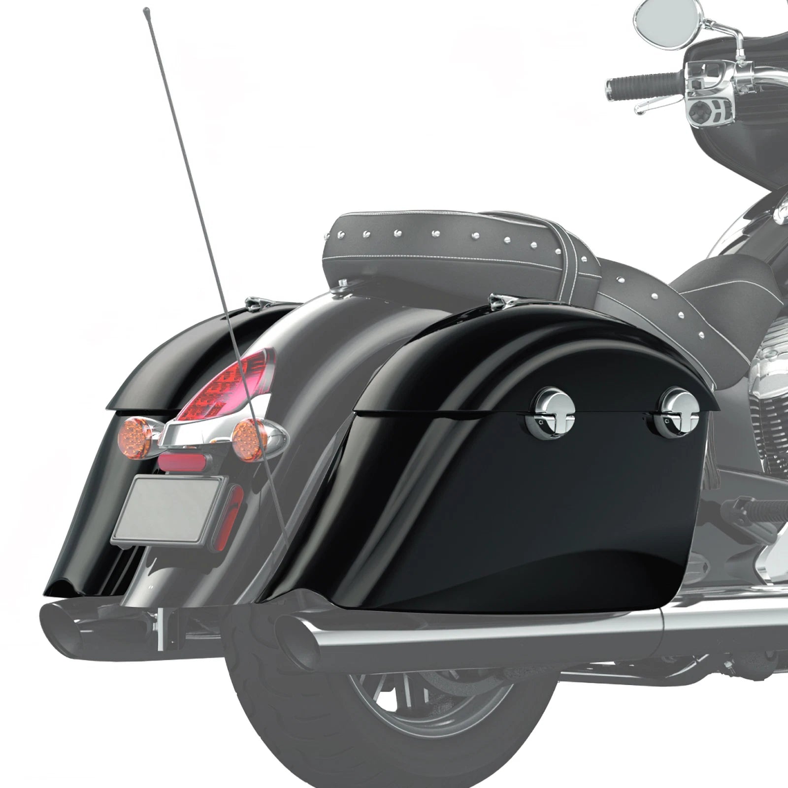 Hard Saddlebags Electronic Latch Lid for Indian Chieftain (2016–2018)