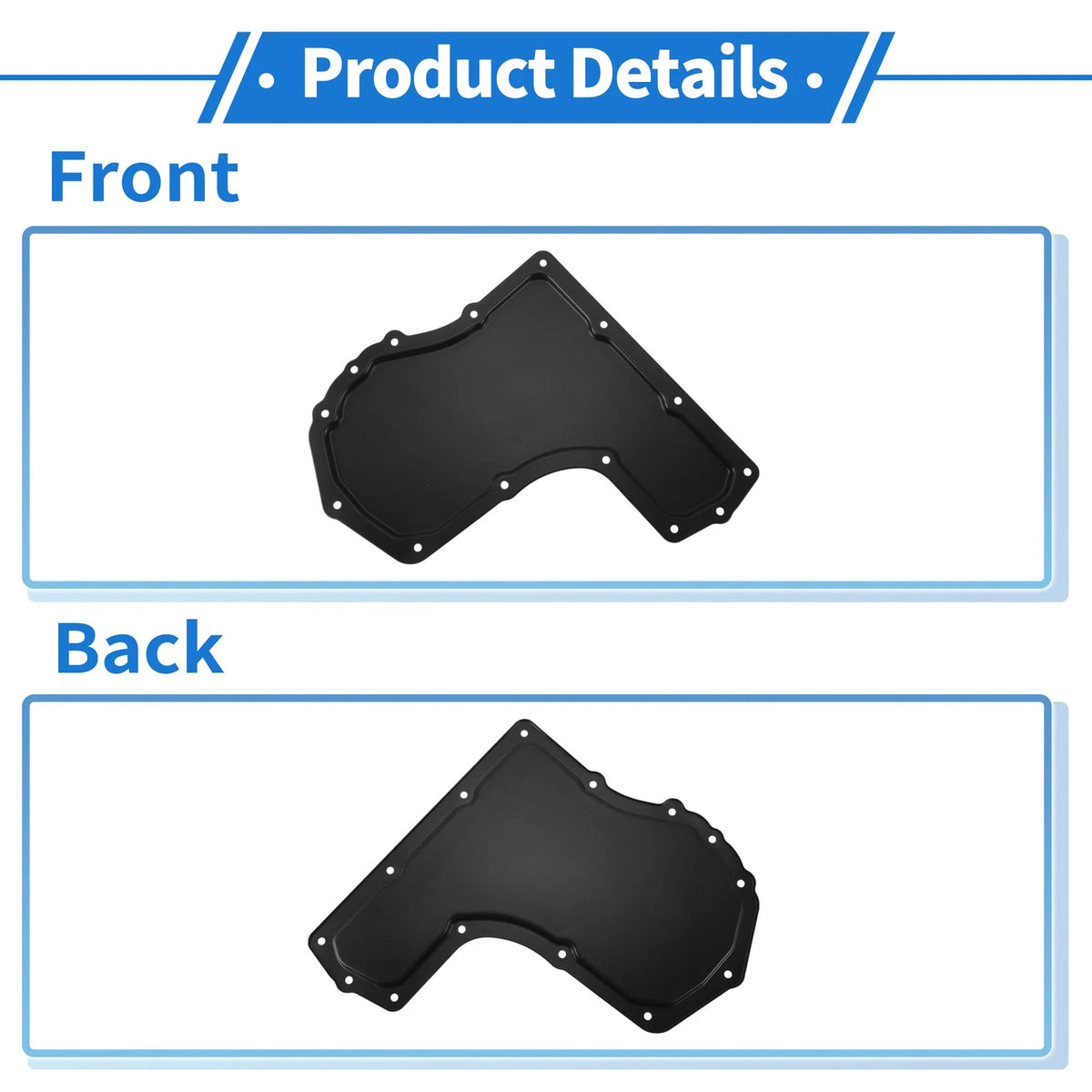 1 Pcs Engine Oil Pan No.8685184/242 03590 for Chevrolet Cavalier (1995–2005)