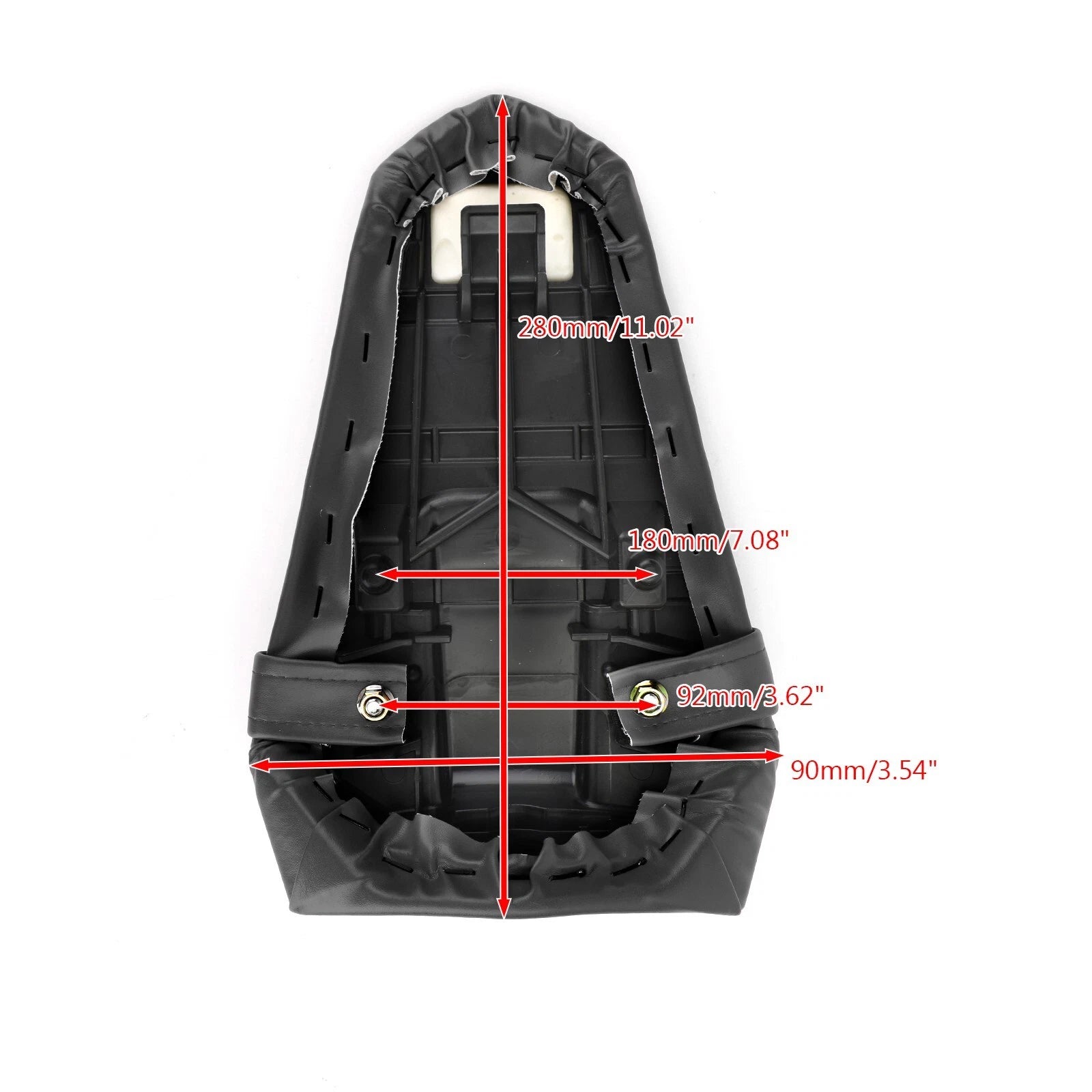Rear Passenger Seat Cushion for Yamaha YZF R1 R1M R1S (2015–2018) 2CR-24750-00 Black