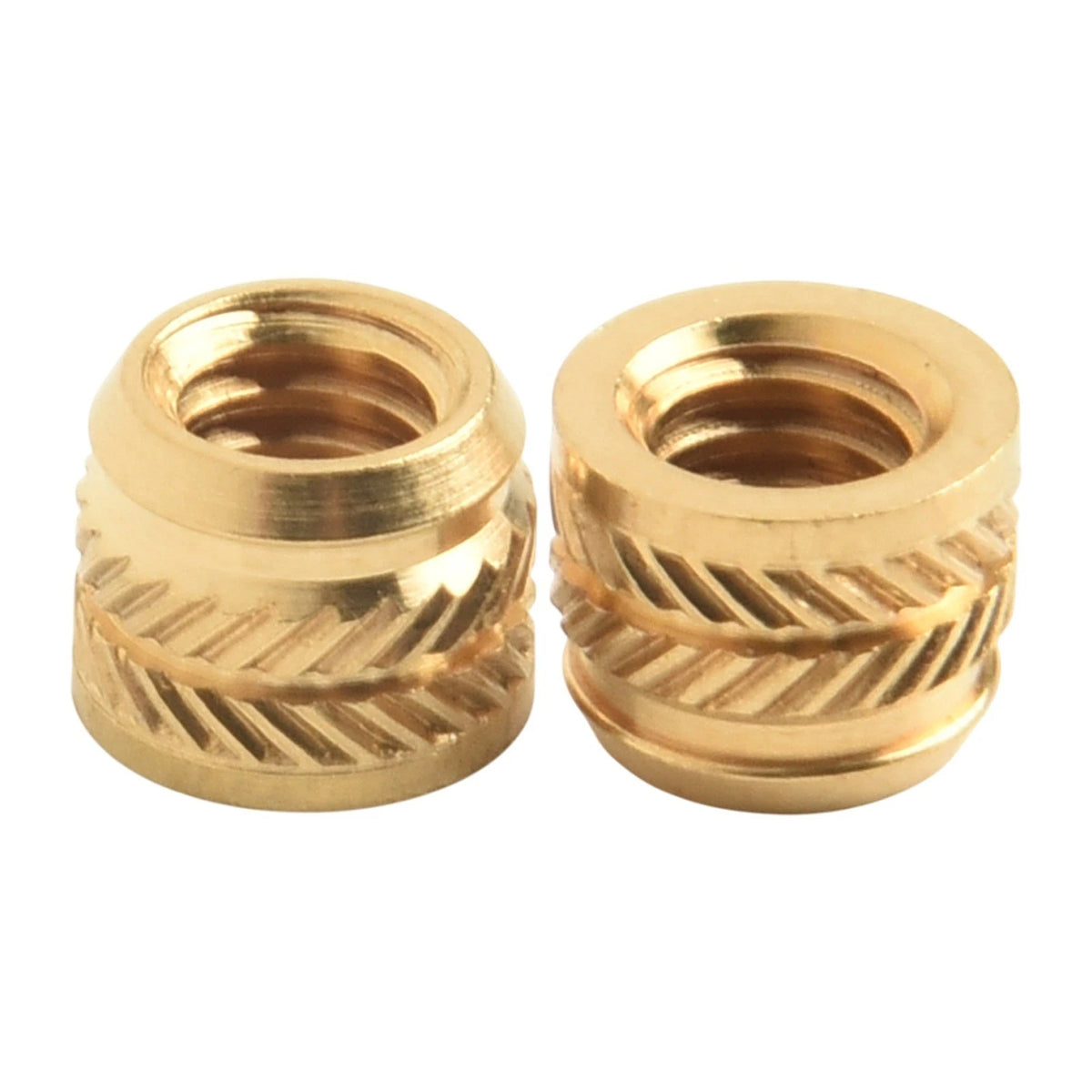 Brass Nuts Inserts Kit 1/4-20 Thread for Automotive Applications