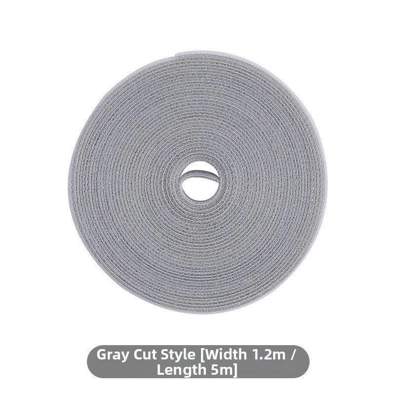 Reusable fastening straps for cable cord organizer (5M, black, gray, white)