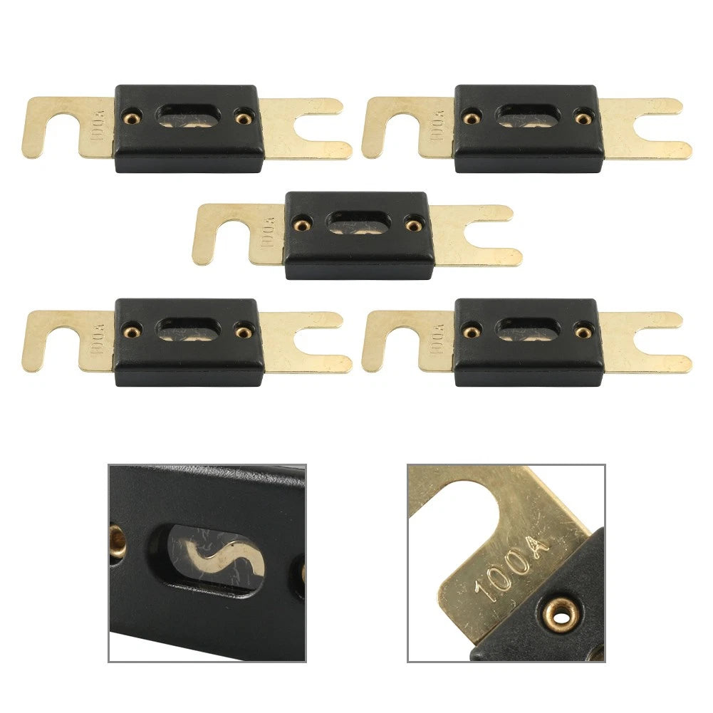 Premium 100A ANL Fuse For Car Vehicle Marine Audio Video System