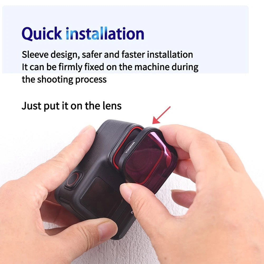 Diving Filter Set for Insta360 Pro 2 (Waterproof, Fogproof)