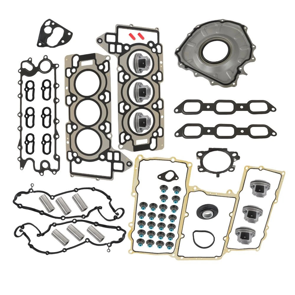 Engine Full Gasket Set + Piston W/Rings for Jaguar Land Rover 3.0L (2014–2020)