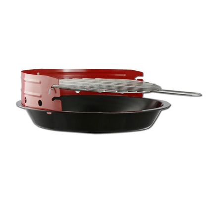 35 cm Round Charcoal Grill with Simple Assembly Design