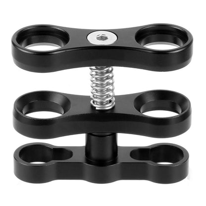 1-Inch Ball Butterfly Clip Lights Arm Bracket Holder Adapter for