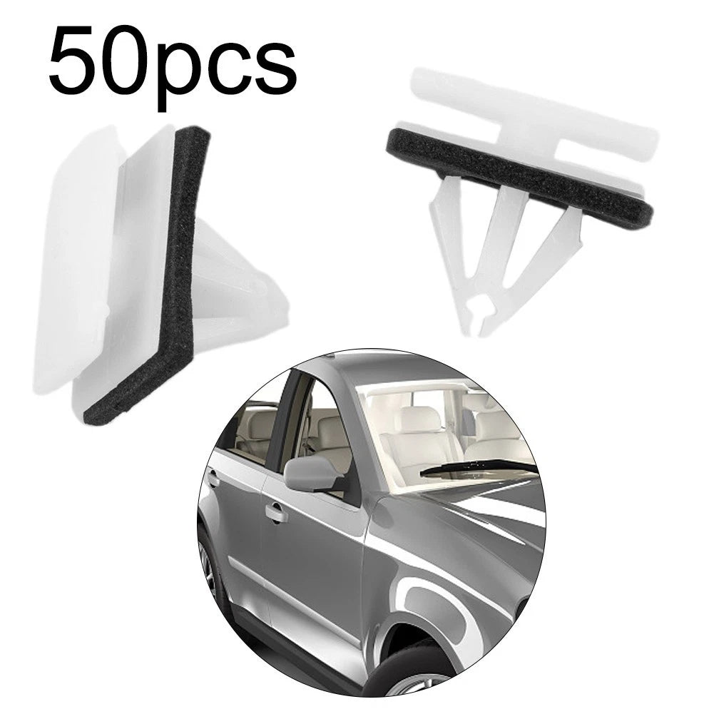 50Pcs Rocker Panel Clip Fasteners for Ford MKC (2015–2020)