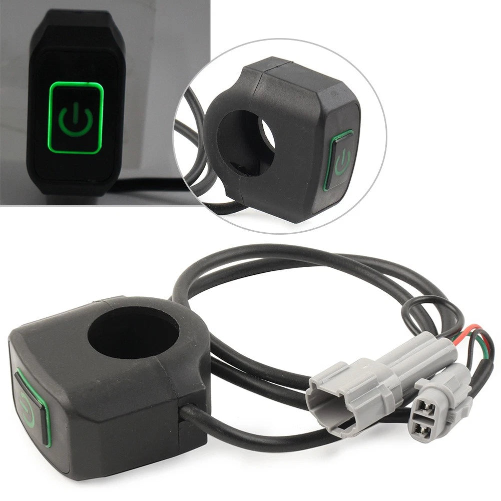Plug And Play Headlight On/off Button Switch Connector For Sur Ron Green