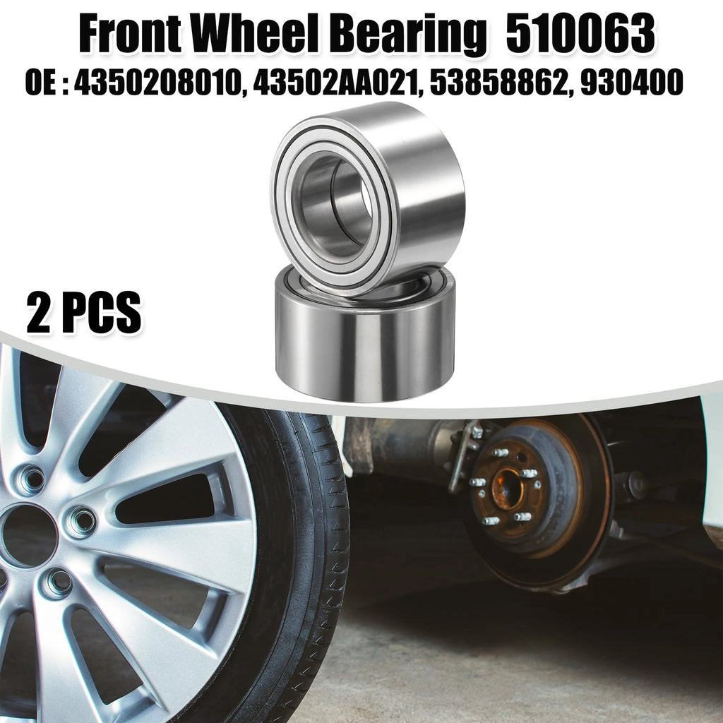 Left Right Front Wheel Bearing Pair for Lexus RX330 (2004–2006)