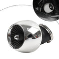 Chrome Air Intake Filter Cone Pod for Universal Scooters (28MM/42MM/48MM)