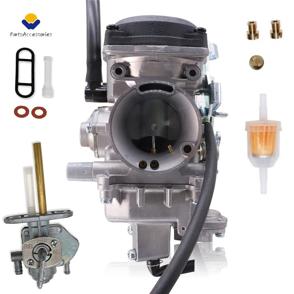 Carburetor & Fuel Petcock Valve for Kawasaki Vulcan 800 VN800 (1995–2005)