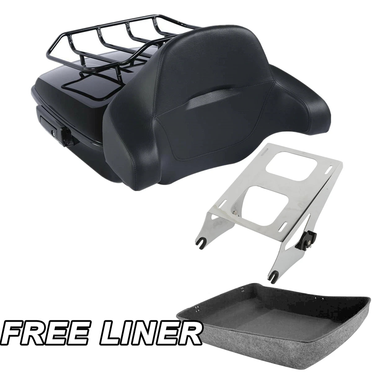 Backrest Pad for Harley Street Road Glide (2014–2026)