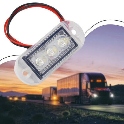 Heavy Duty LED Side Marker Light for Truck Trailer Lorry (12V 24V)