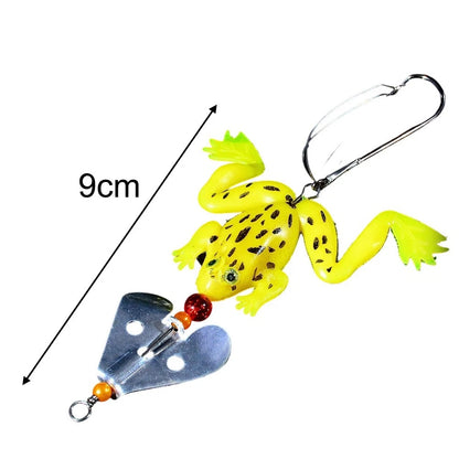 9cm Soft Lure Silicone for Bass Pike (Saltwater Freshwater)