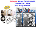 Dual Mikuni SBN Carb Rebuild Kit for SeaDoo GTI GTS GTX SP SPI SPX XP (1996–2003)