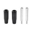 2X Revolving Handwheel Machine Handle M8 Male Thread Stem for Milling Machine
