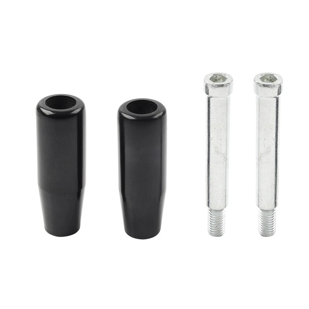 2X Revolving Handwheel Machine Handle M8 Male Thread Stem for Milling Machine