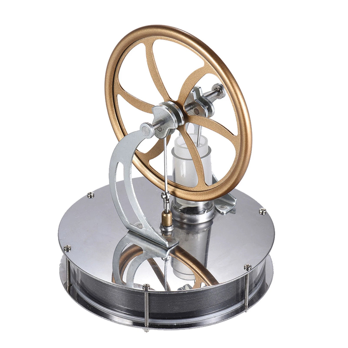 Low Temperature Stirling Engine DIY Kit for Educational Purposes