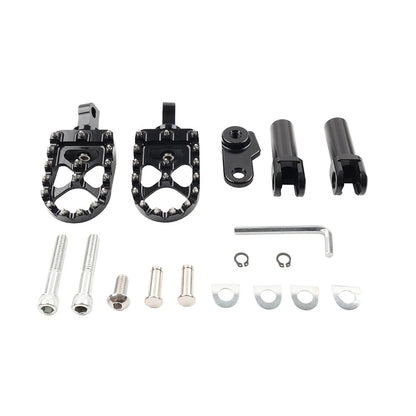 4-Hole Rear Foot Peg Passenger Pedals for Harley Softail Slim FLS (2012–2017)