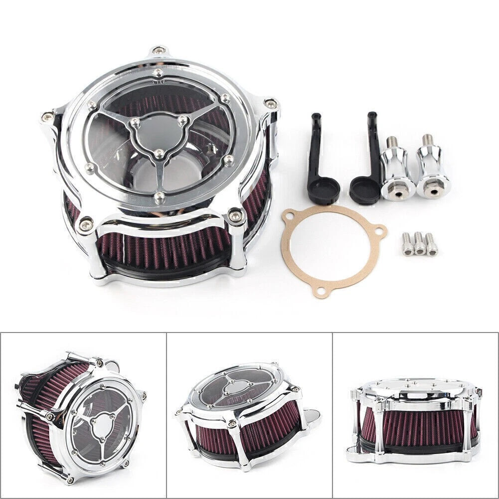 Air Cleaner Filter for Harley Touring FLHR FLH 2008-2016 Softail 16-17
