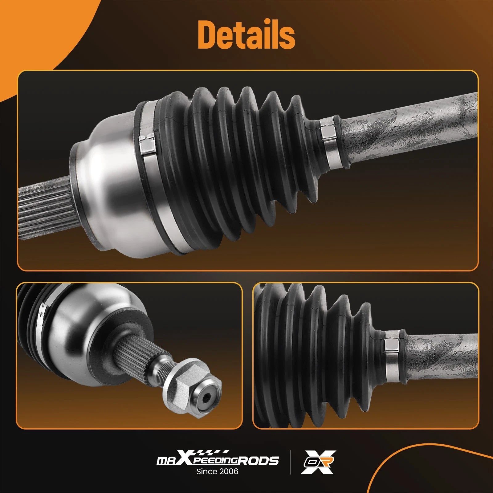 Front CV Axle Shafts for Ford Focus (2012–2018) 66-2334