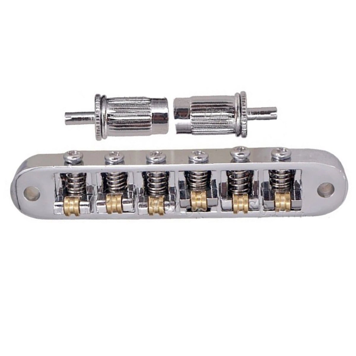 6-in-1 Roller Bridge Tremolo Saddles for Electric Guitar (Universal Fit)