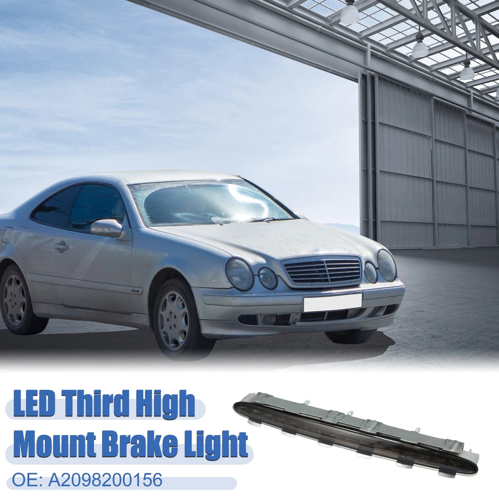 High Mount Third Rear Brake Light Replacement for Mercedes-Benz CLK 320 (2004–2005)