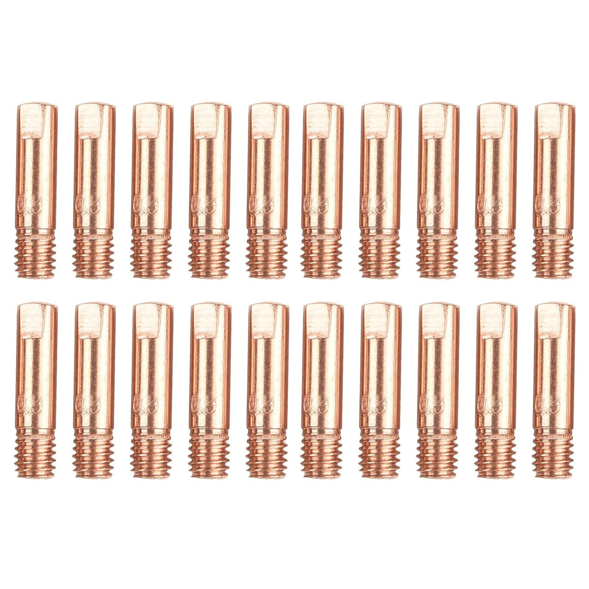 20PCS Contact Tips for Stable Structure MB15 15AK MIG Welding