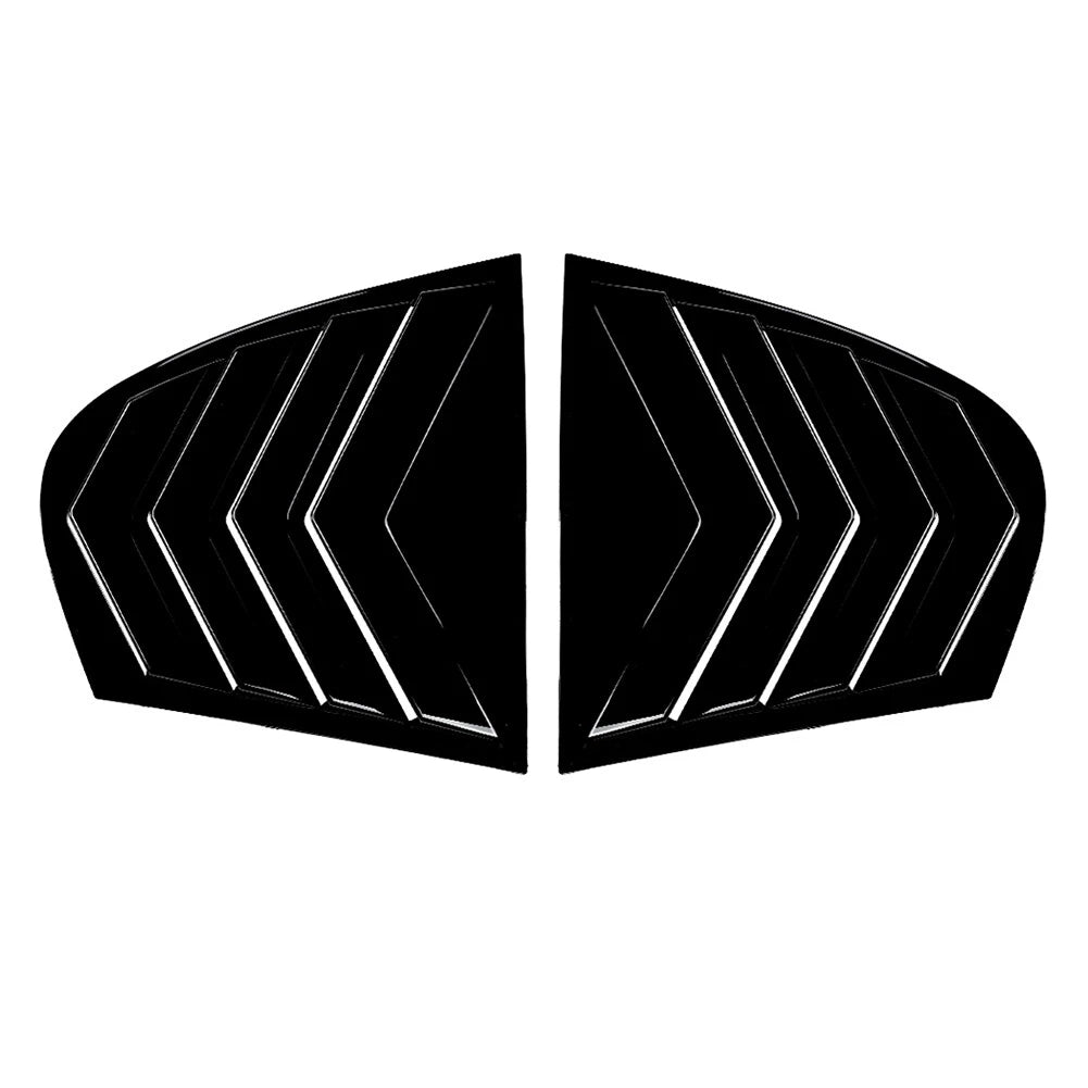 Rear Window Shutter Louver Cover Trim for BMW 5 Series E60 E61 (2004–2010)