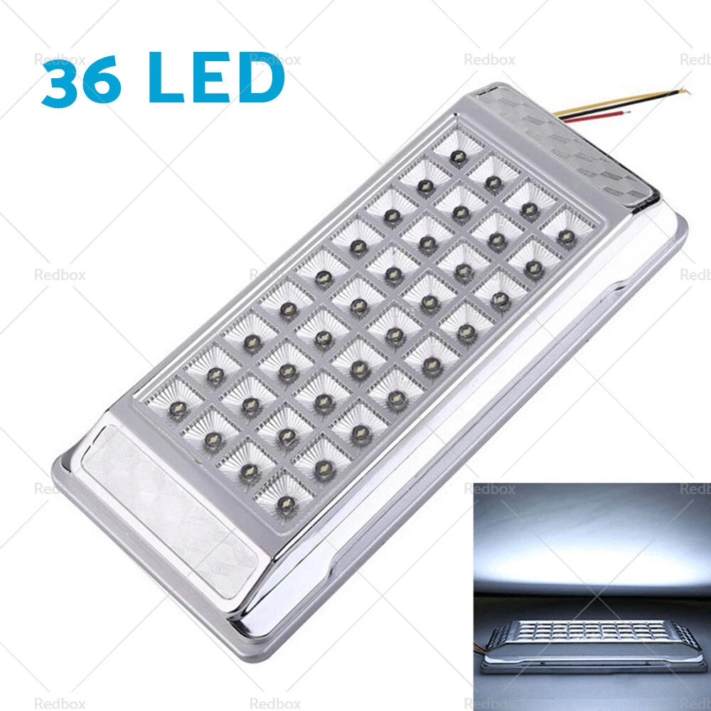 2X 12V LED Down Light Cabin Ceiling Lamp for RV Caravan