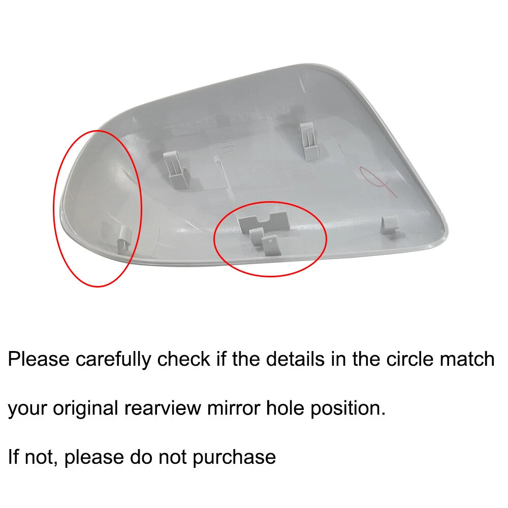 Driver Side Mirror Cover for Toyota Yaris Sedan (2007–2013)