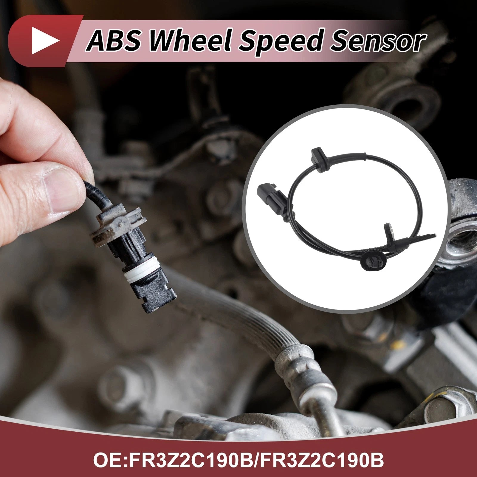 ABS Wheel Speed Sensor for Ford Mustang (2015–2020) FR3Z2C190B