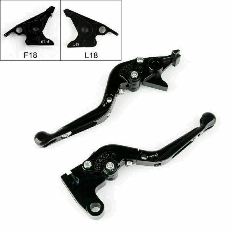 Adjustable Folding Brake Clutch Levers for BMW C650GT (2012–2015) Black T9