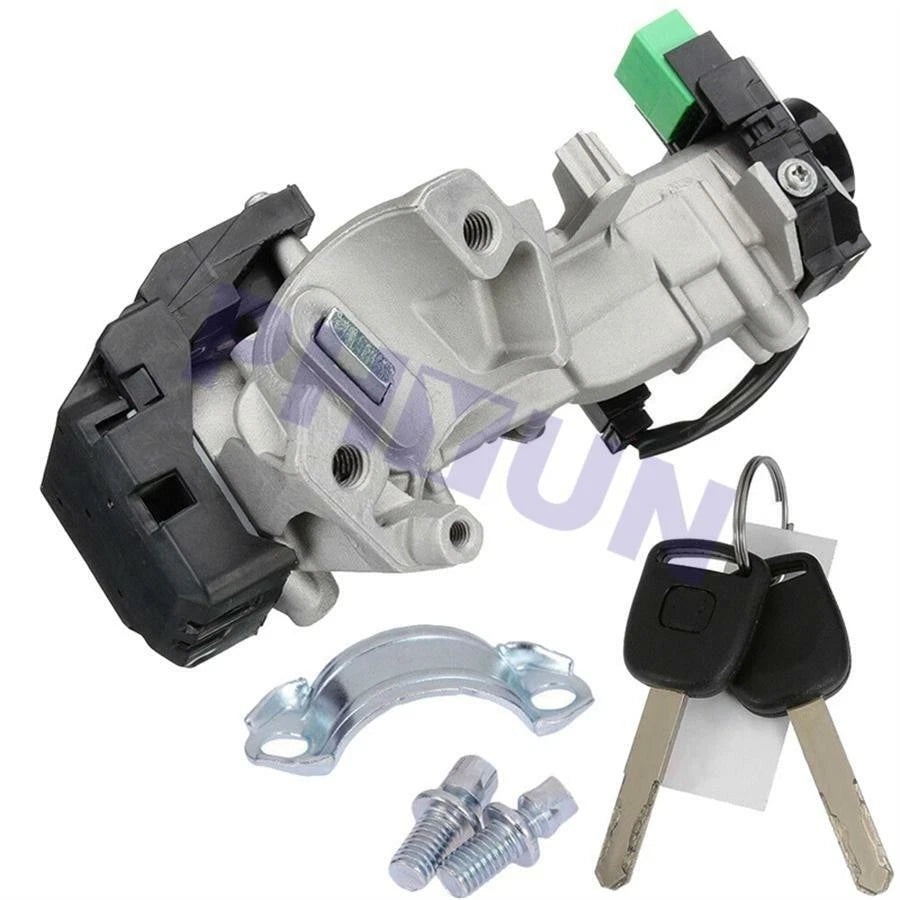Ignition Switch Lock Cylinder + 2 Keys for Honda Accord Odyssey (2005–2007)