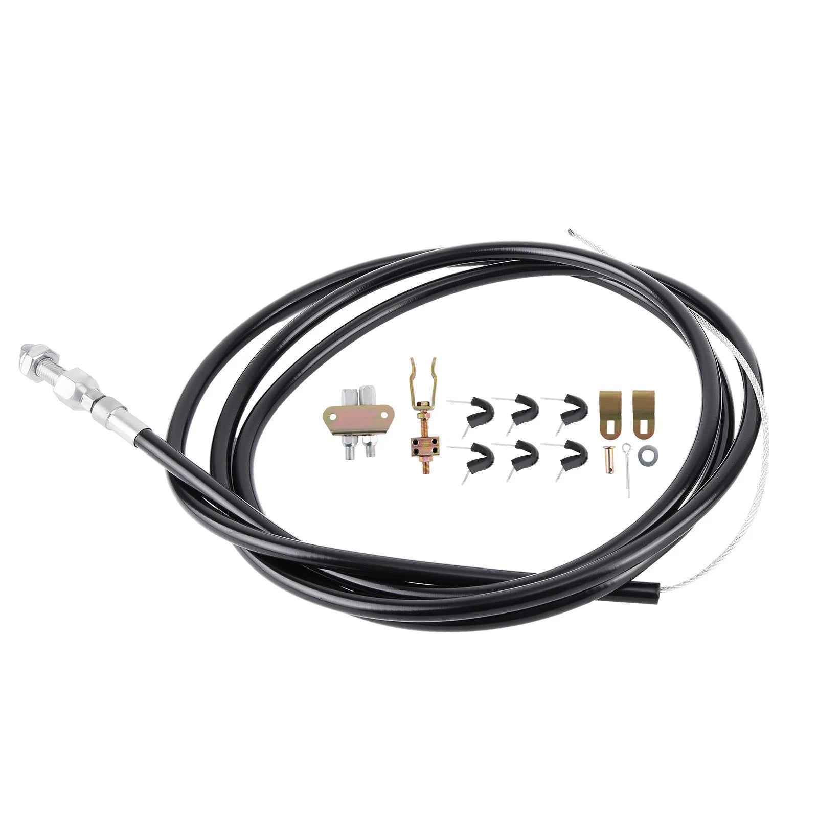 Rear Parking Brake E-Brake System Cable Kit for Wilwood CPB (Universal)