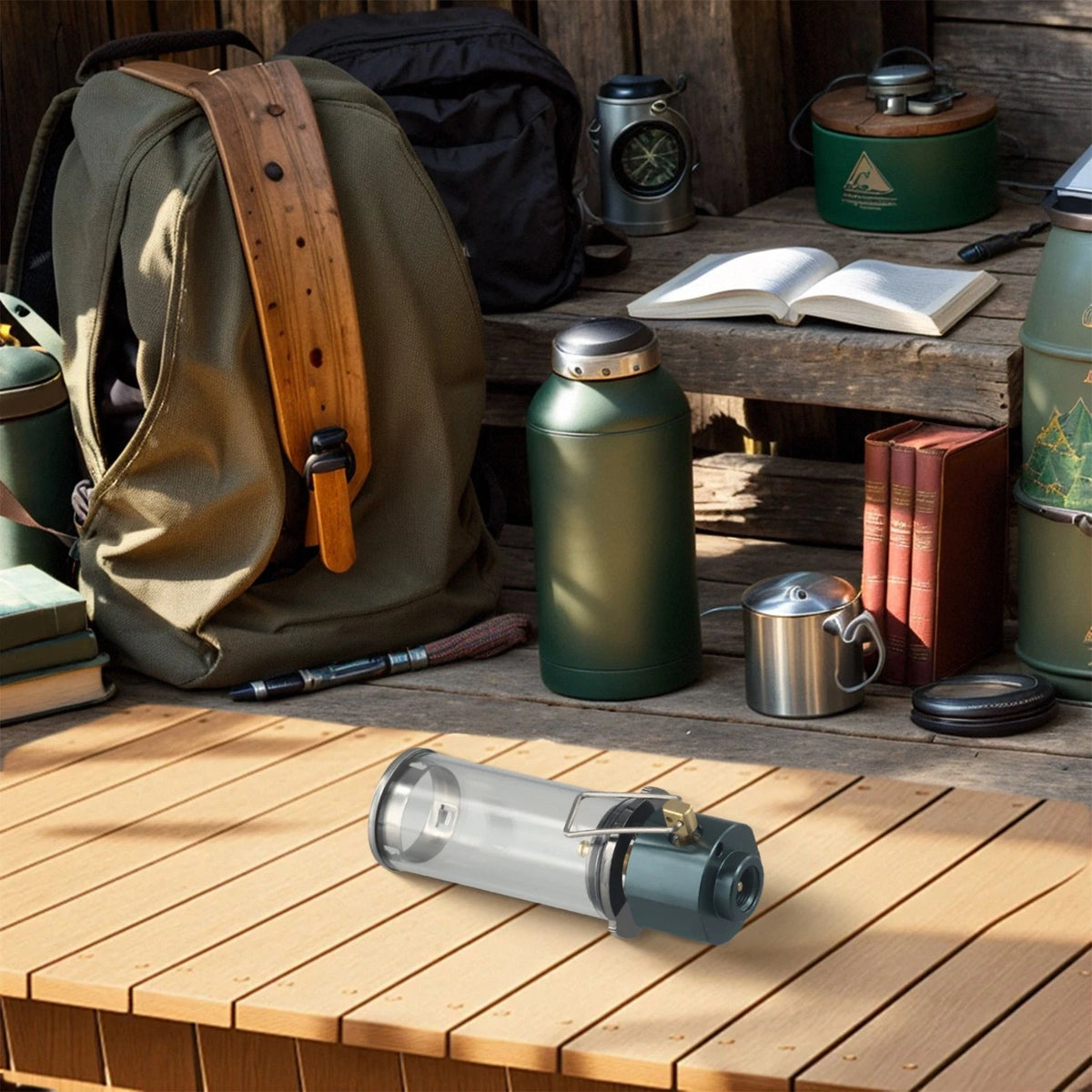 Camping Gas Lantern for Camping Package Content