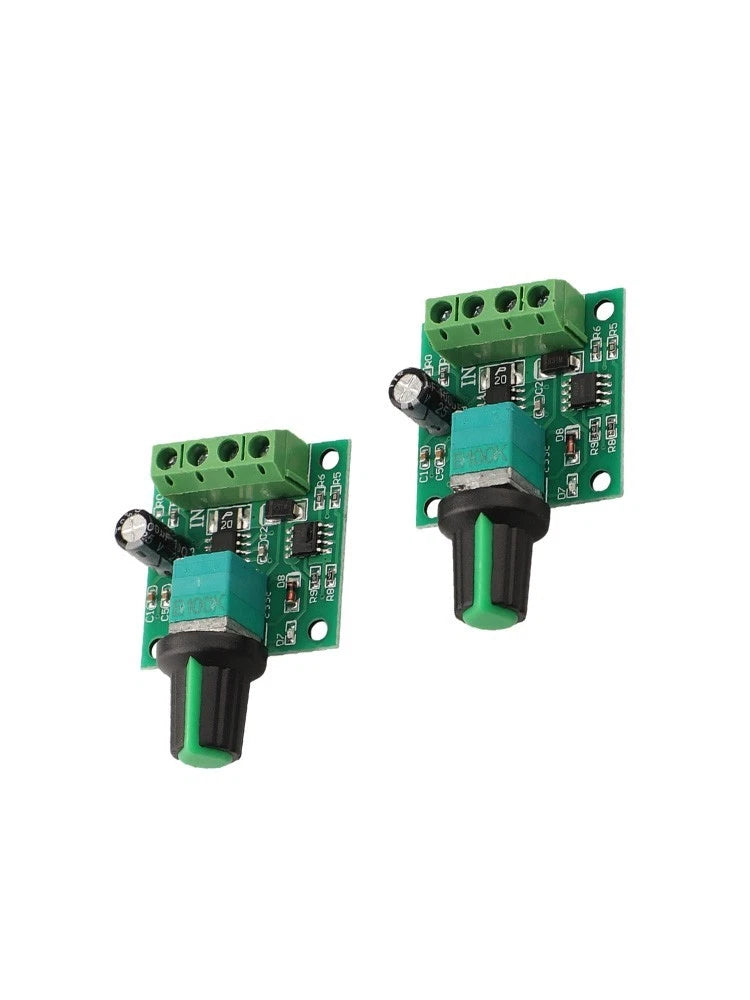 DC Motor Speed Controller for Various Applications (Self Restoring Fuse, Adjustable Duty Cycle)