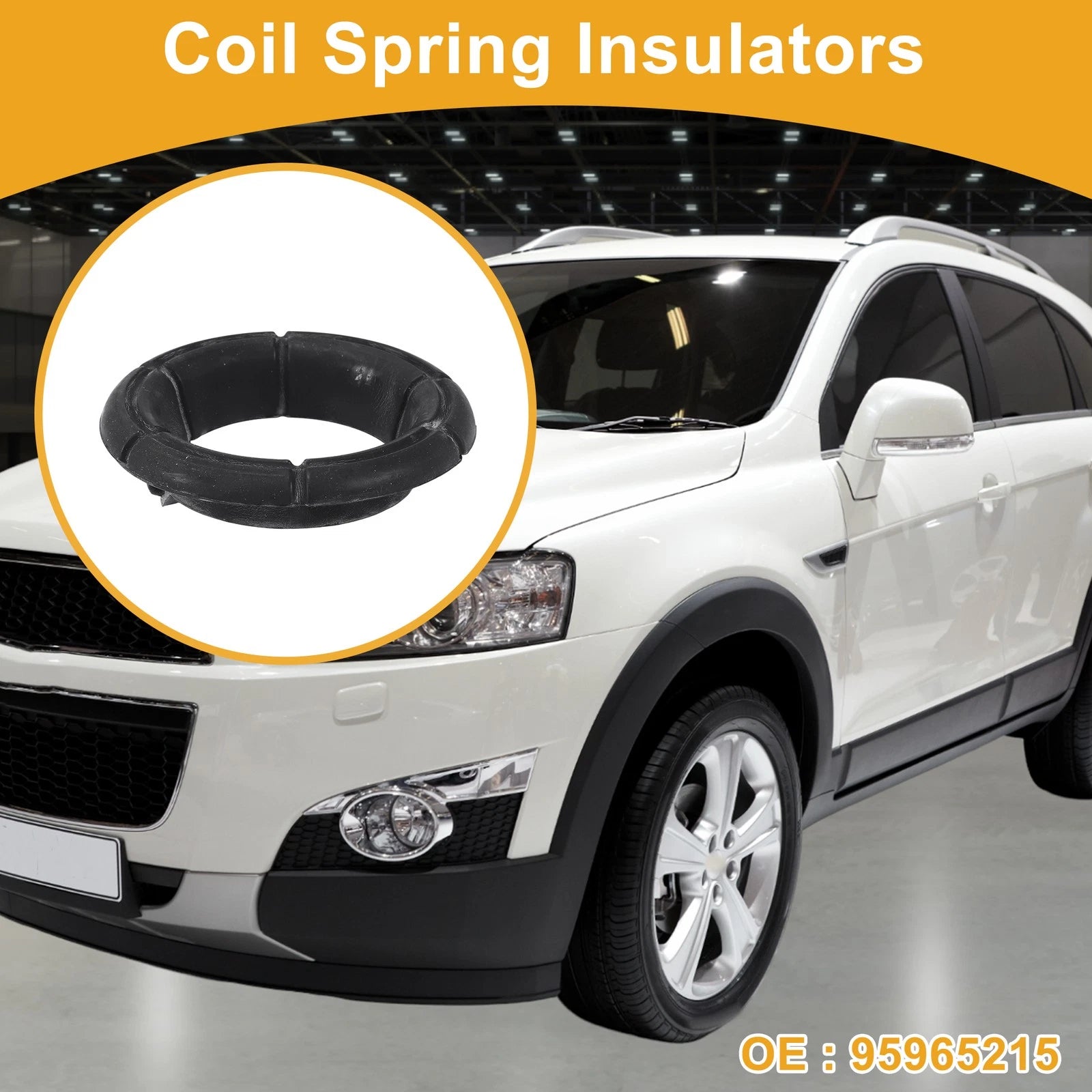 Lower Coil Spring Insulator OEM Replacement for Chevrolet Captiva (2007–2010)