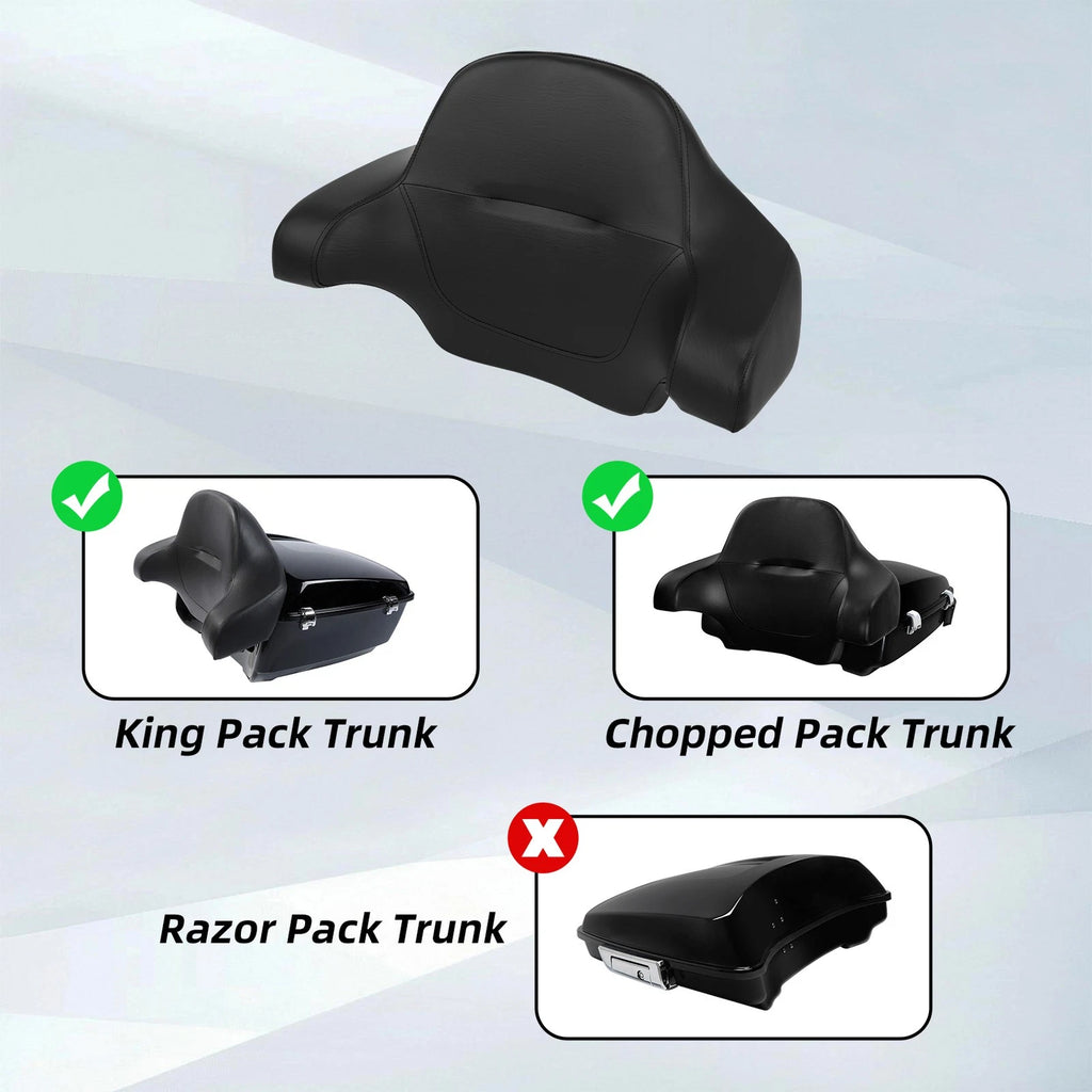 Wrap-around Backrest Pad for Harley Touring (2014–2025)