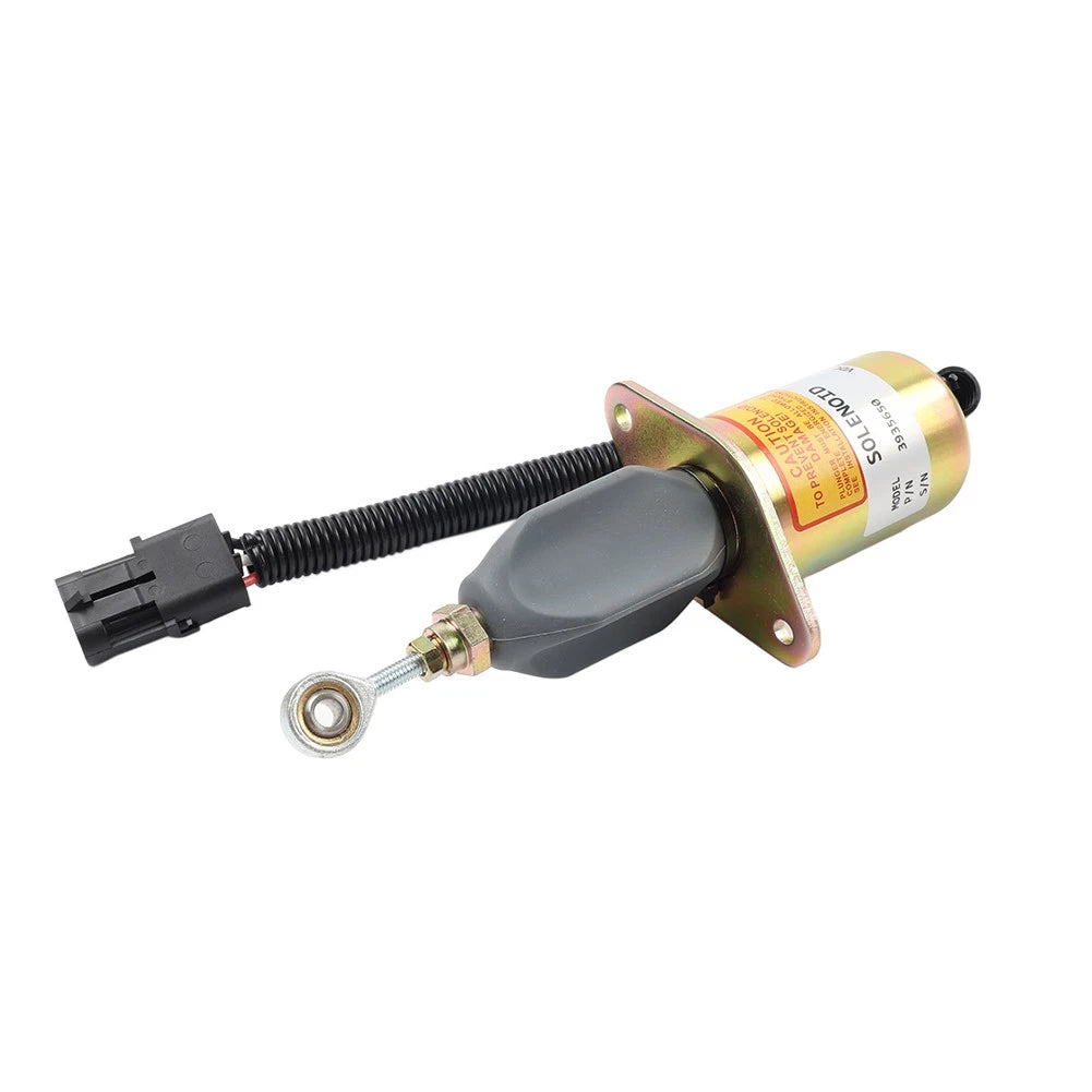 1PC 24V Fuel Stop Shutdown Solenoid Valve for 6CT/DH300-7