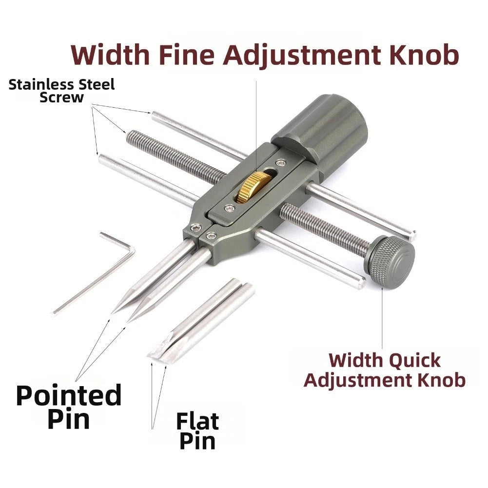 Efficient Lens Repair Instrument with Dual Knob Fine Tuning System