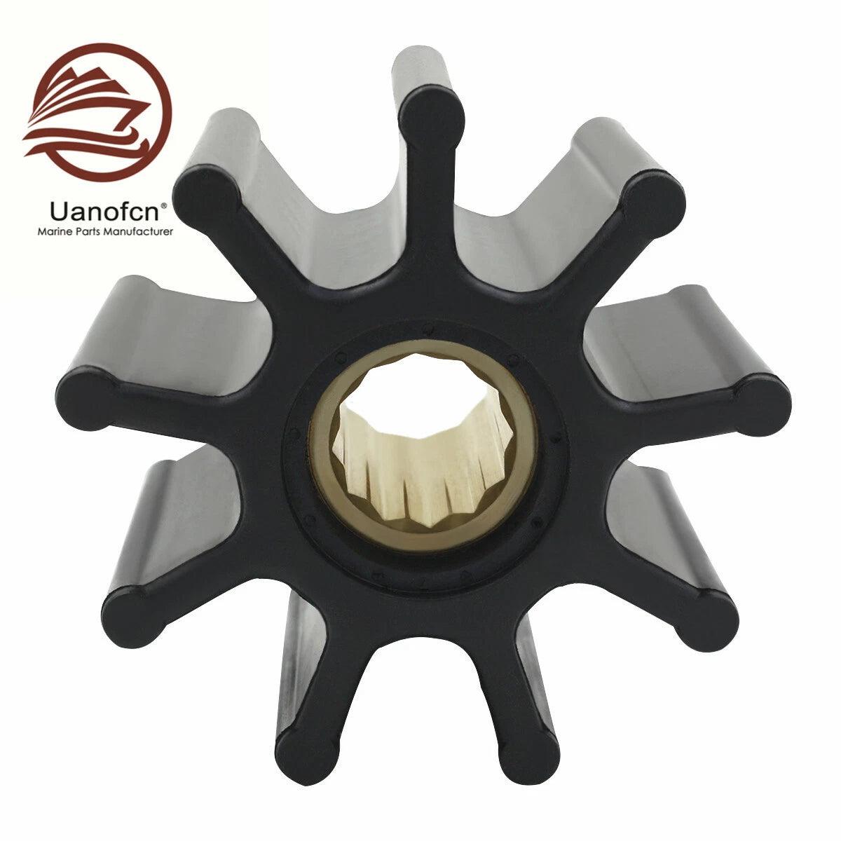 Water Pump Impeller for Yanmar F25CBC (128620-42201, SP-100, JMP 7526-01)