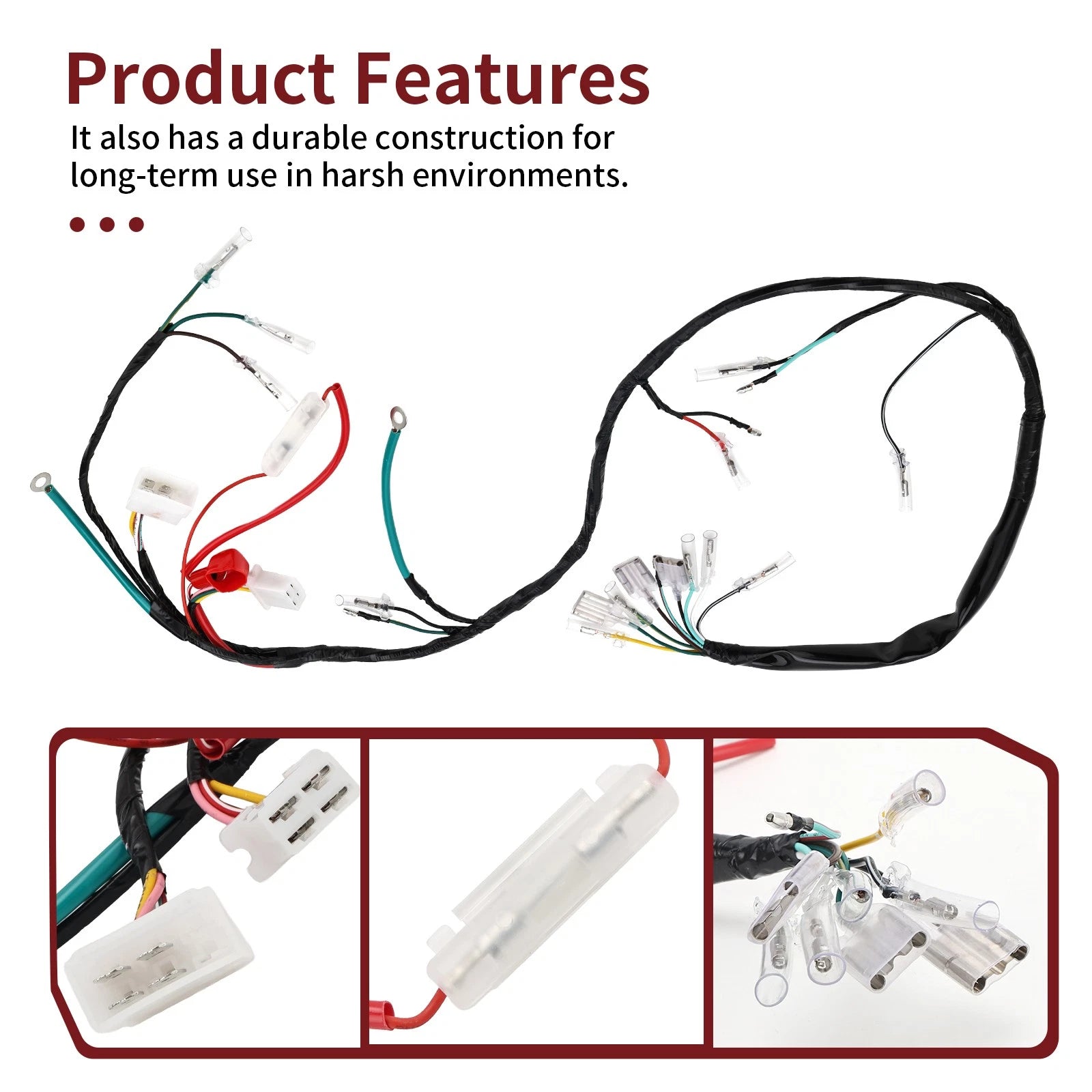 Main Wire Harness for Honda SL100 (1970–1971) 32100-110-671
