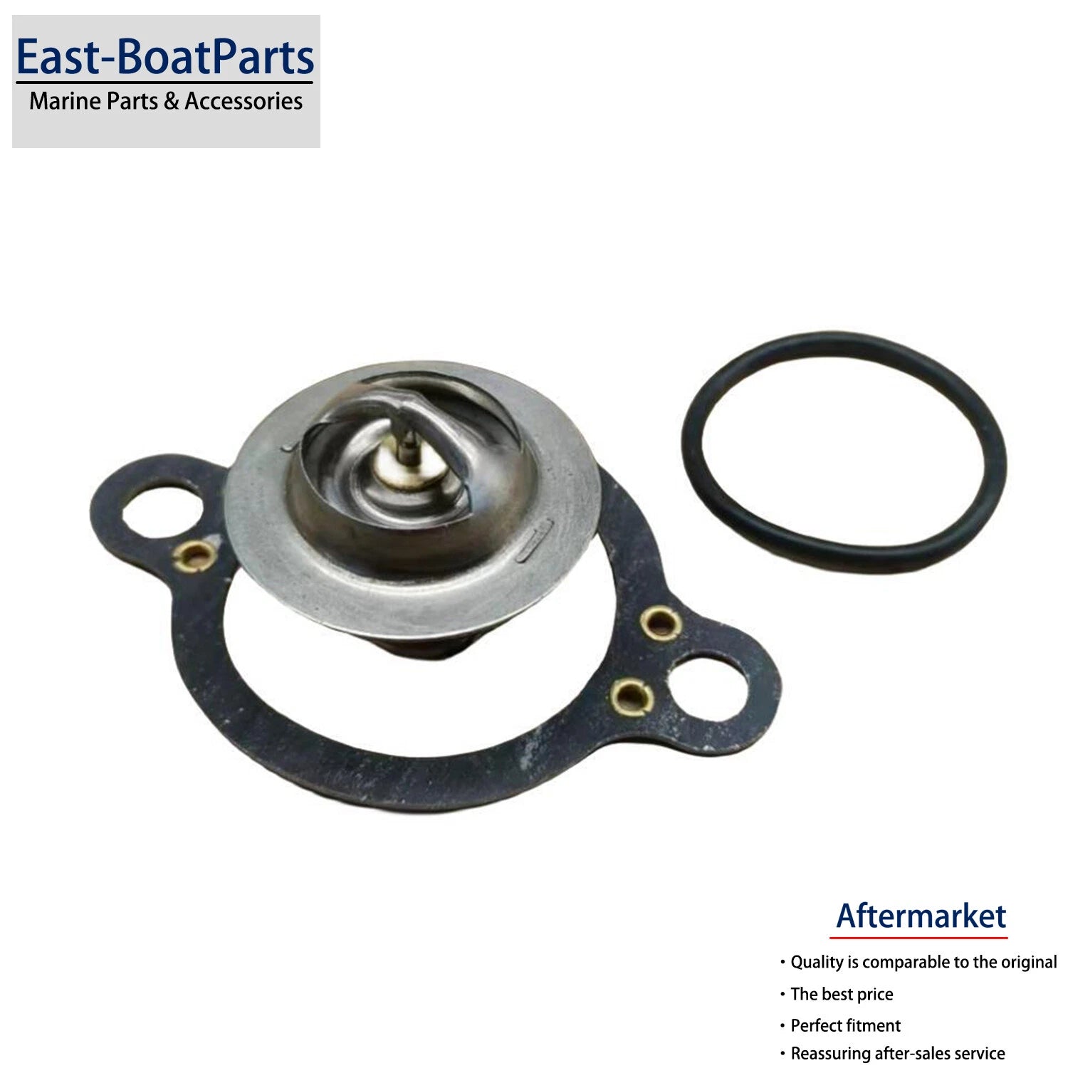 150°F Thermostat w/ Gasket for Volvo Penta 4.3L 5.0L 5.7L V6 V8 (Model 3587597)