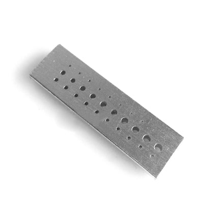 Riveting Drilling Staking Punch Block Plate for Watch Jewelry Repair Tool