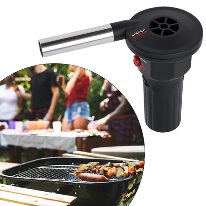 Portable BBQ Fan Air Blower for Picnic Camping Barbecue Tools
